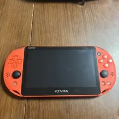ソニー　PSvita pch2000 ネオンオレンジ　画面極美品ゲーム機　箱あり