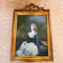 【フランス王妃マリー・レクザンスカの肖像】 フランス王妃マリー・レクザンスカの肖像】 - メルカリ