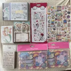 ディズニーメモ帳、シール