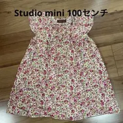 スタジオミニ　花柄ブラウス100cmのサムネイル