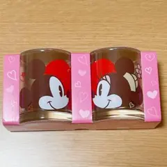 新品　ミッキー ミニー ペアグラスセット　ディズニー
