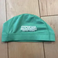 CENTRAL SPORTS 水泳帽 L グリーン