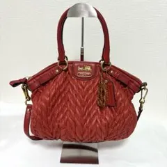 コーチ　COACH 70周年記念モデル 赤 2WAYバック