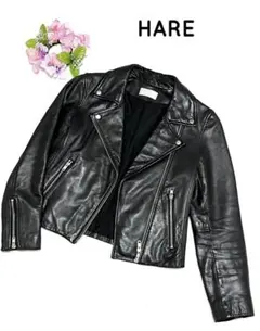 HARE ライダースジャケット　レディース　ダブルライダース　レザージャケット