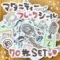 *⋆約70枚!マタニティーフレークシールset⋆*のサムネイル