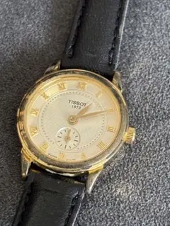 TISSOT 1853 レディース腕時計 ゴールド文字盤　A220のサムネイル