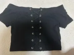 EGOIST オフショル 半袖 黒