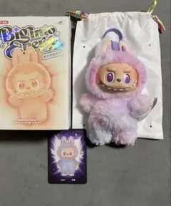 正規品POPMART ラブブ LABUBU エナジー LUCK 紫　パープル★