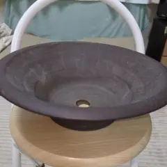 【山秋】盆栽鉢　植木鉢　山野草鉢　丸鉢　観葉植物　④のサムネイル