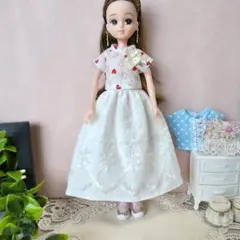 リカちゃん　ハンドメイドお洋服　ブラウス3点＆ロングスカート631