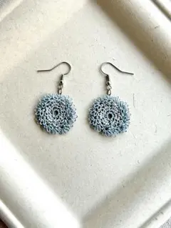 タティングレース ピアス(イヤリング)