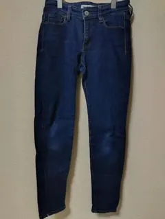 AZUL BY MOUSSY ダークブルー スキニーデニム　レディースМ