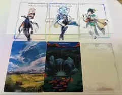 ウェンティ エウルア アルベド 原神 GooglePlay大感謝祭クリアカード