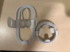 【Apple純正 未使用品】USB-C to USB-C ケーブル 2本セット