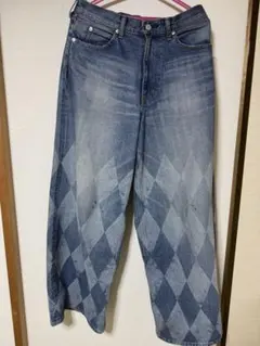 MASU emblem baggy jeans 25ss デニム 44 - メルカリ
