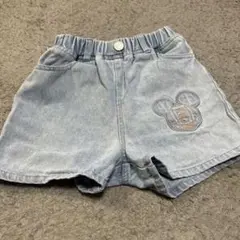 しまむら　キッズ服　リトシー　デニムショートパンツ 120㎝