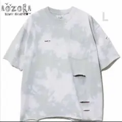 AOZORA/アオゾラ 天竺ダメージTシ ヤツのサムネイル