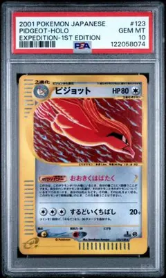 PSA10 ピジョット 123/128 カードe eカード 1st POP366 2026年最新】ピジョット psa10の人気アイテム - メルカリ