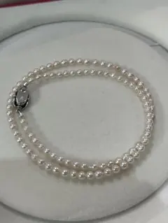 伊勢志摩英虞湾産あこや真珠 3-3.5mm パールネックレス 42cm - メルカリ