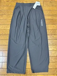 UNIQLO ウルトラストレッチエアリズムストレートワイドパンツ