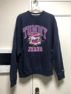 tommy jeans トミージーンズ カレッジ スウェット
