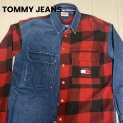 TOMMY JEANS デニム・チェックシャツ