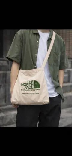 THE NORTH FACE ショルダーバッグ ナチュラル ロゴ