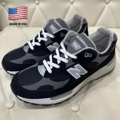 NEW BALANCE U992BK 27.5cm D ブラック 2025