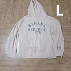 BANANA REPUBLIC フード付きパーカー L