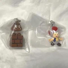 スーパーマリオ めじるしアクセサリー2 キノピオ クリボー