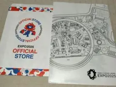 さよなら★関西万博限定✩ミャクミャクモノクロ地図クリアファイル