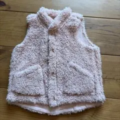 UNIQLO BABY ボアベスト ピンク 100cm