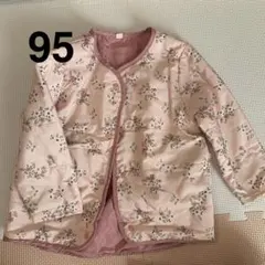 花柄ピンクアウター 95サイズ
