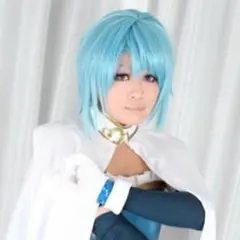 魔法少女 まどか☆マギカ 美樹 さやか 風 ウィッグ まどマギ コスプレ