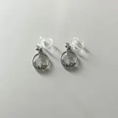 シルバー イヤリング