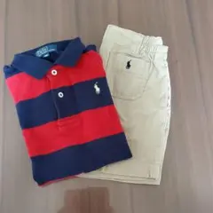 ラルフローレン　キッズ　ポロシャツ　パンツ