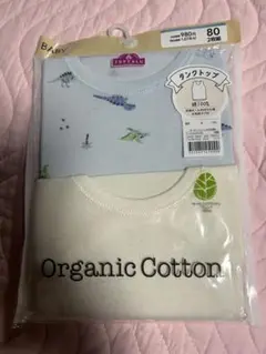 TOPVALU ベビー タンクトップ 80cm 2枚組