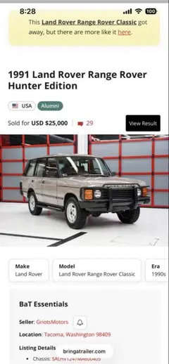 Land Rover Discovery パーツカタログ 1989-1998 - メルカリ
