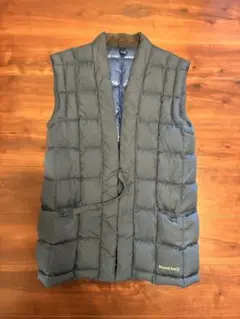 mont-bell モンベル ダウンちゃんちゃんこ ネイビー アウトドア