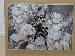 板垣恵介先生グラップラー刃牙直筆サイン入り複製原画 額装品 範馬刃牙