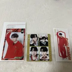 宮舘涼太 SnowMan しおり ハッピー4カード