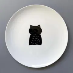 美濃焼 CAT ネコ 猫 プレート 19.8cm 1枚