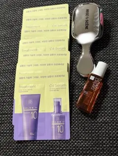 ミジャンセン ヘアブラシ、パーフェクトオリジナルセラム、サンプルセット