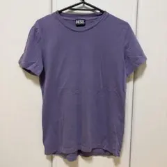 DIESEL パープル Tシャツ バックプリント