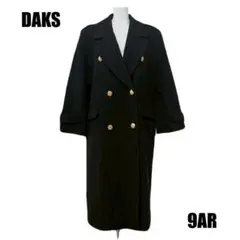 DAKS カシミヤ混 ダブルロングコート M 9AR 【M79】のサムネイル