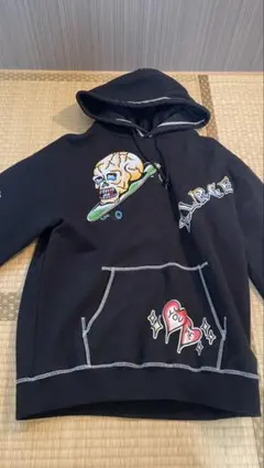 XLARGE スプレー缶デザイン パーカー ブラック | Mercari
