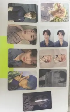 BTS トレカ　セット　ジミン　テテ　ジン　ユンギ　ホソク