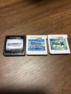 ポケットモンスター　DS/3DSソフトまとめ売り