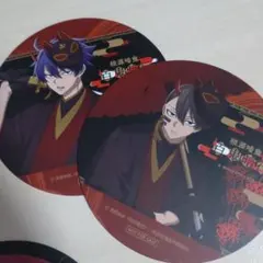 桃源暗鬼　アニメイトカフェ　アニカフェ コースター　 一ノ瀬四季 無陀野無人