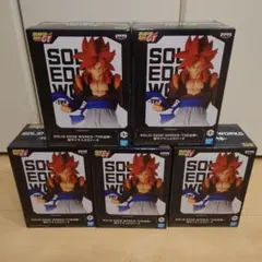 ドラゴンボールGT 超サイヤ人4ゴジータ 5体セット